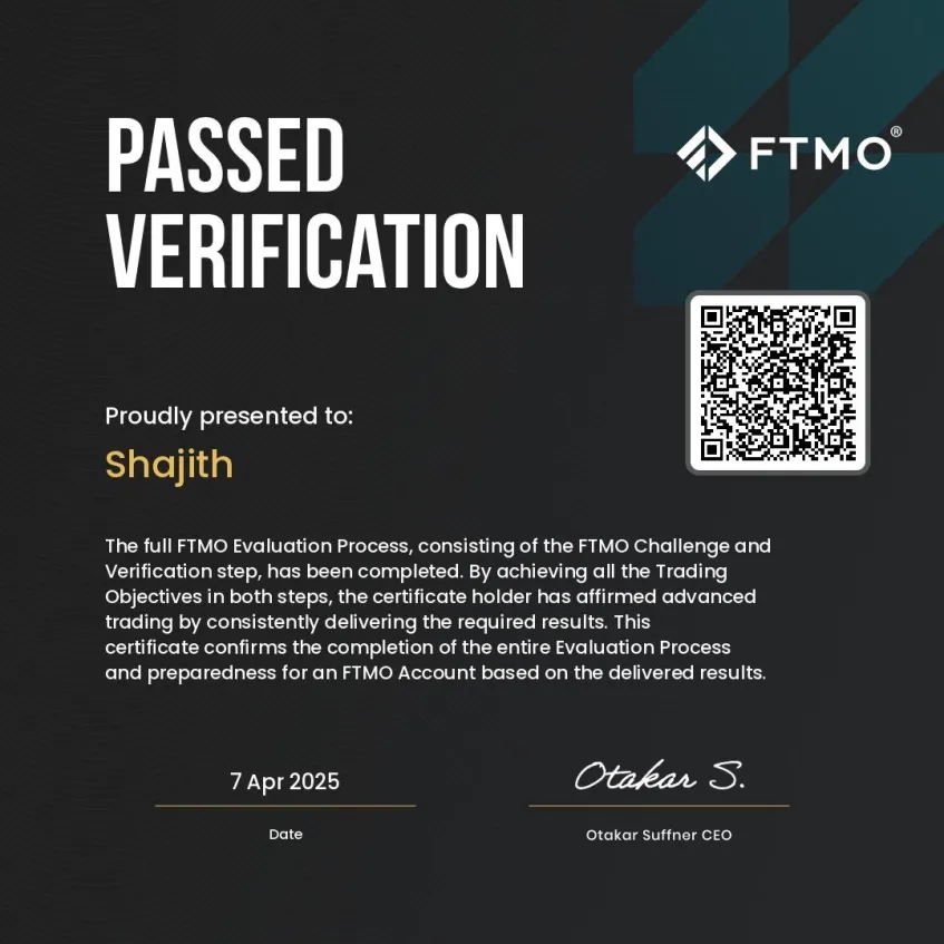 Shajith - Verification Passed